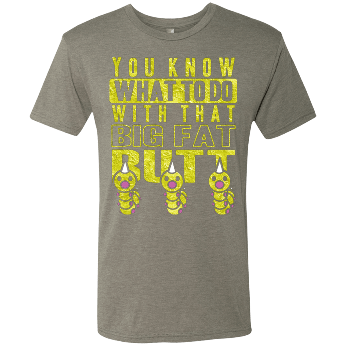 T-Shirts Venetian Grey / Small Wiggle Wiggle Men's Triblend T-Shirt