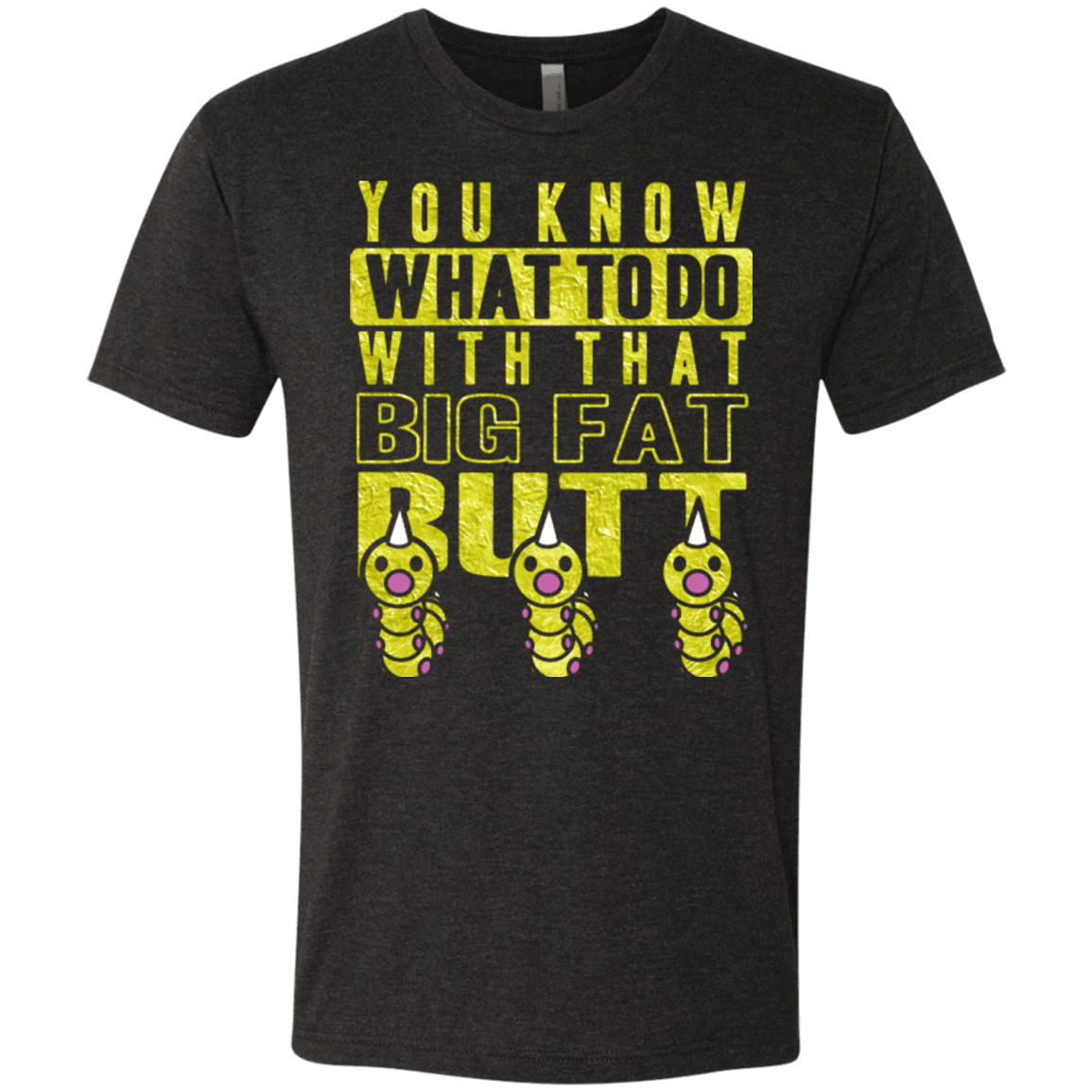 T-Shirts Vintage Black / Small Wiggle Wiggle Men's Triblend T-Shirt