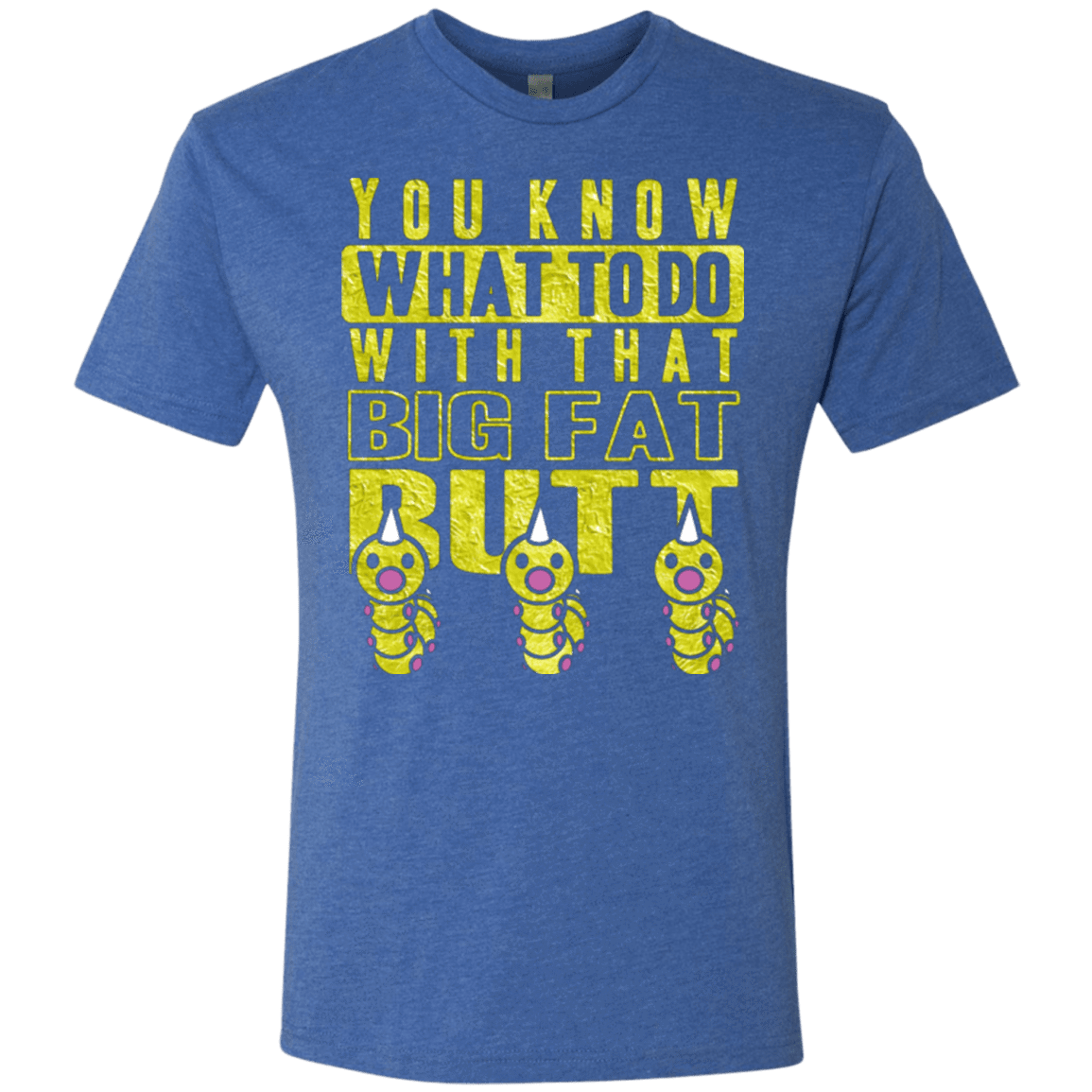 T-Shirts Vintage Royal / Small Wiggle Wiggle Men's Triblend T-Shirt