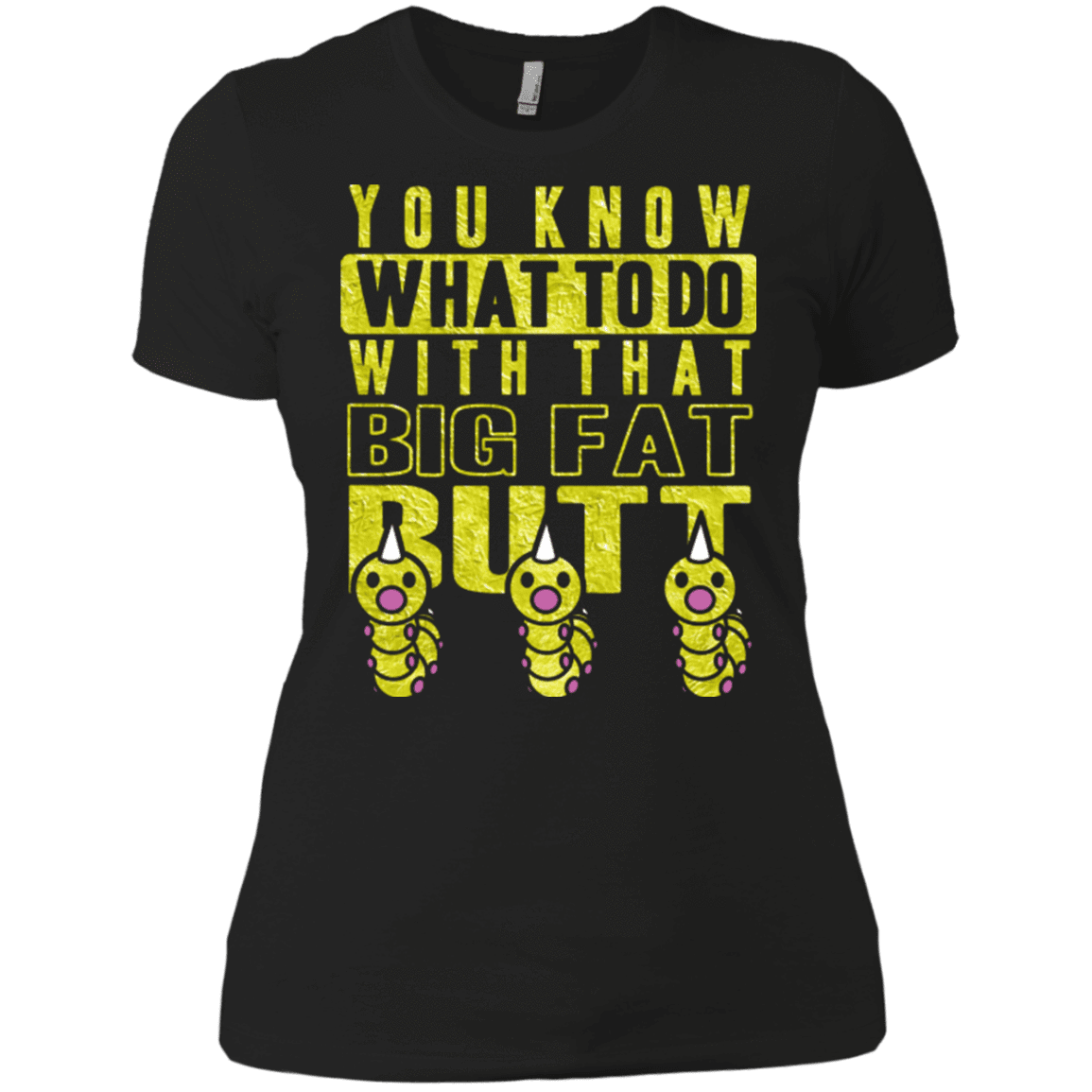 T-Shirts Black / X-Small Wiggle Wiggle Women's Premium T-Shirt