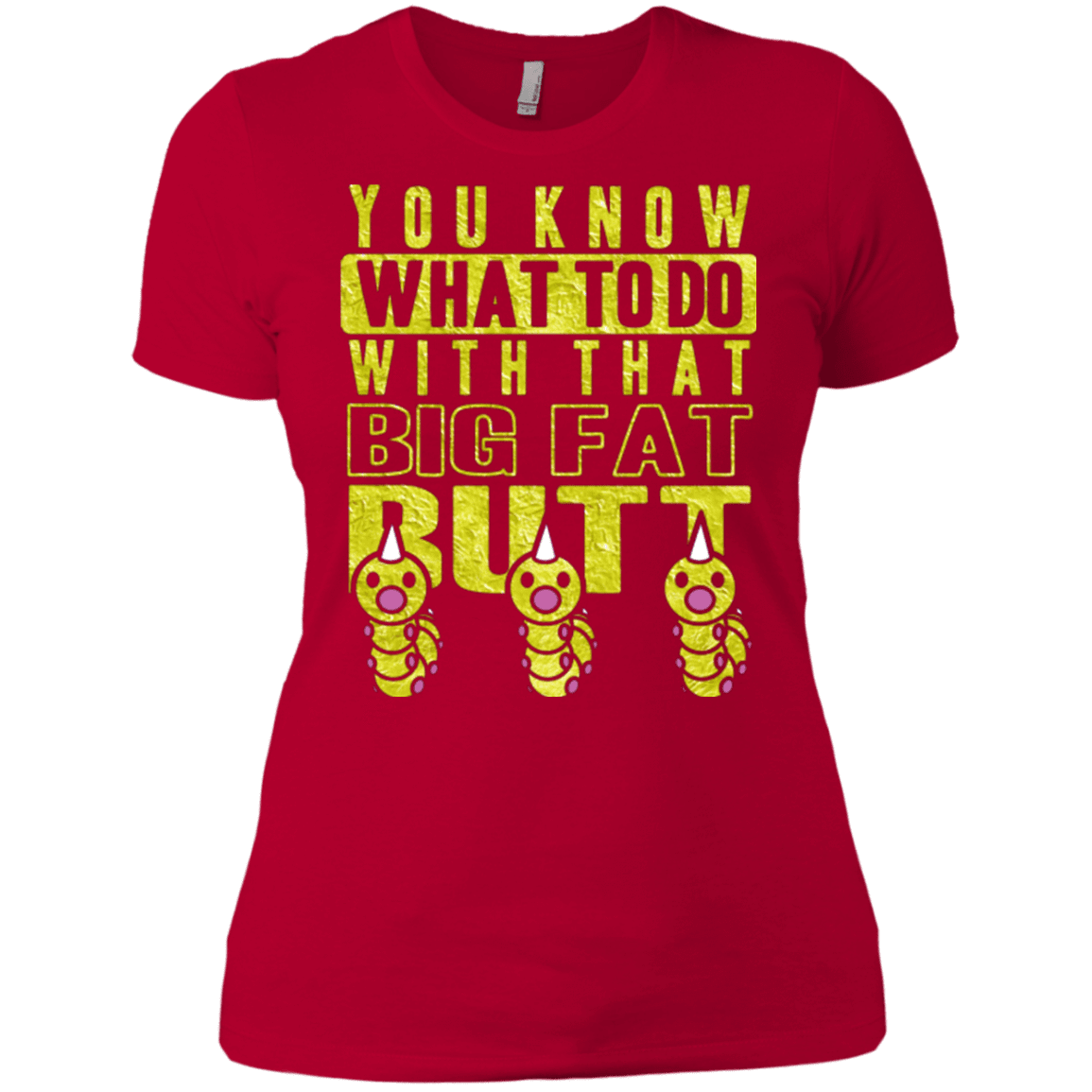 T-Shirts Red / X-Small Wiggle Wiggle Women's Premium T-Shirt