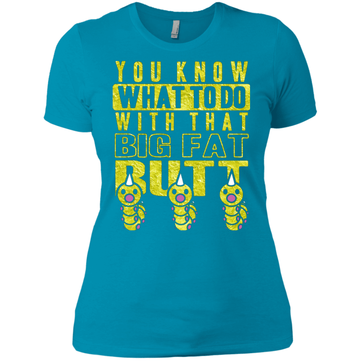 T-Shirts Turquoise / X-Small Wiggle Wiggle Women's Premium T-Shirt