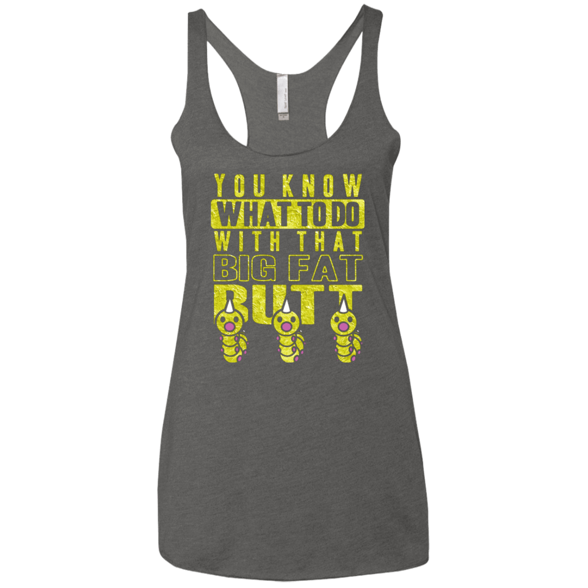 T-Shirts Premium Heather / X-Small Wiggle Wiggle Women's Triblend Racerback Tank