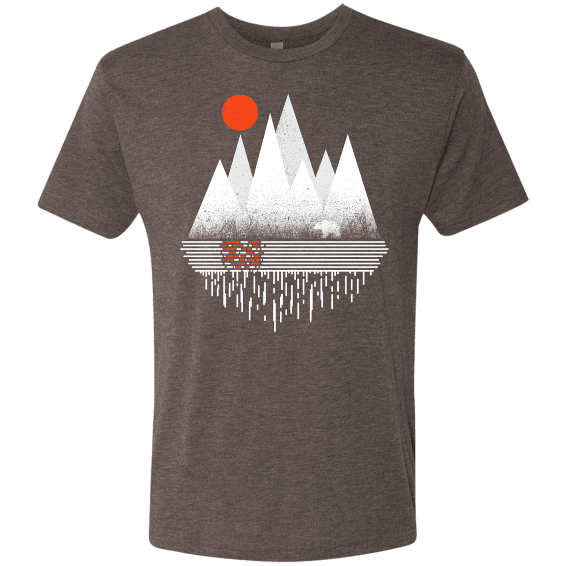 T-Shirts Macchiato / S Wild Bear Men's Triblend T-Shirt