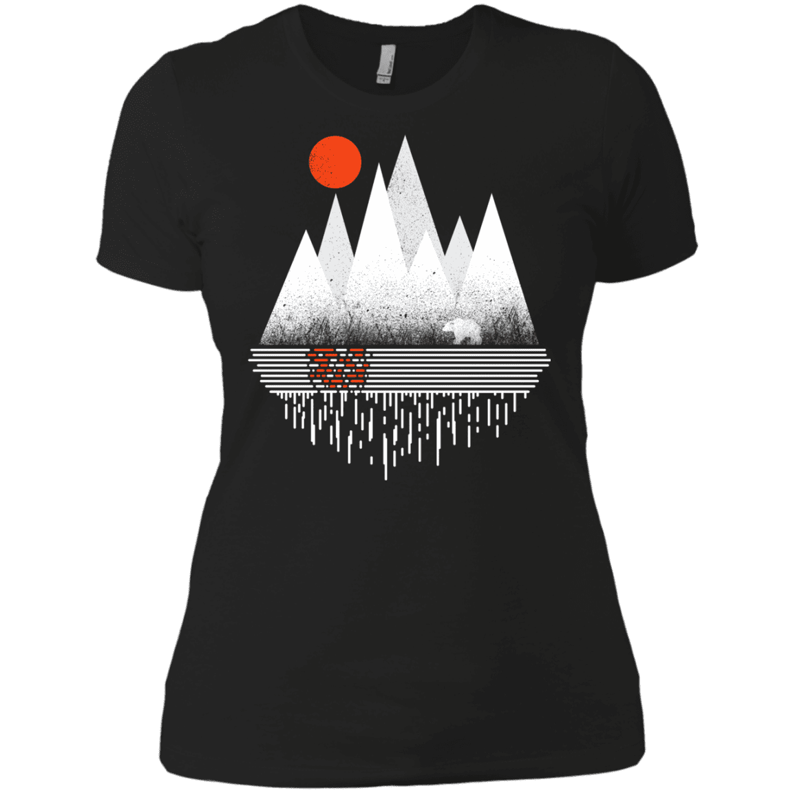T-Shirts Black / X-Small Wild Bear Women's Premium T-Shirt
