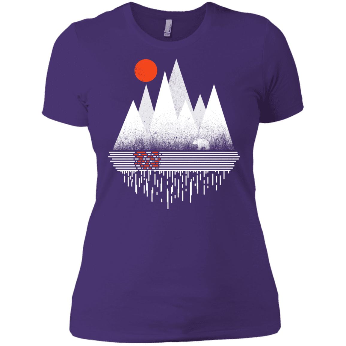 T-Shirts Purple Rush/ / X-Small Wild Bear Women's Premium T-Shirt