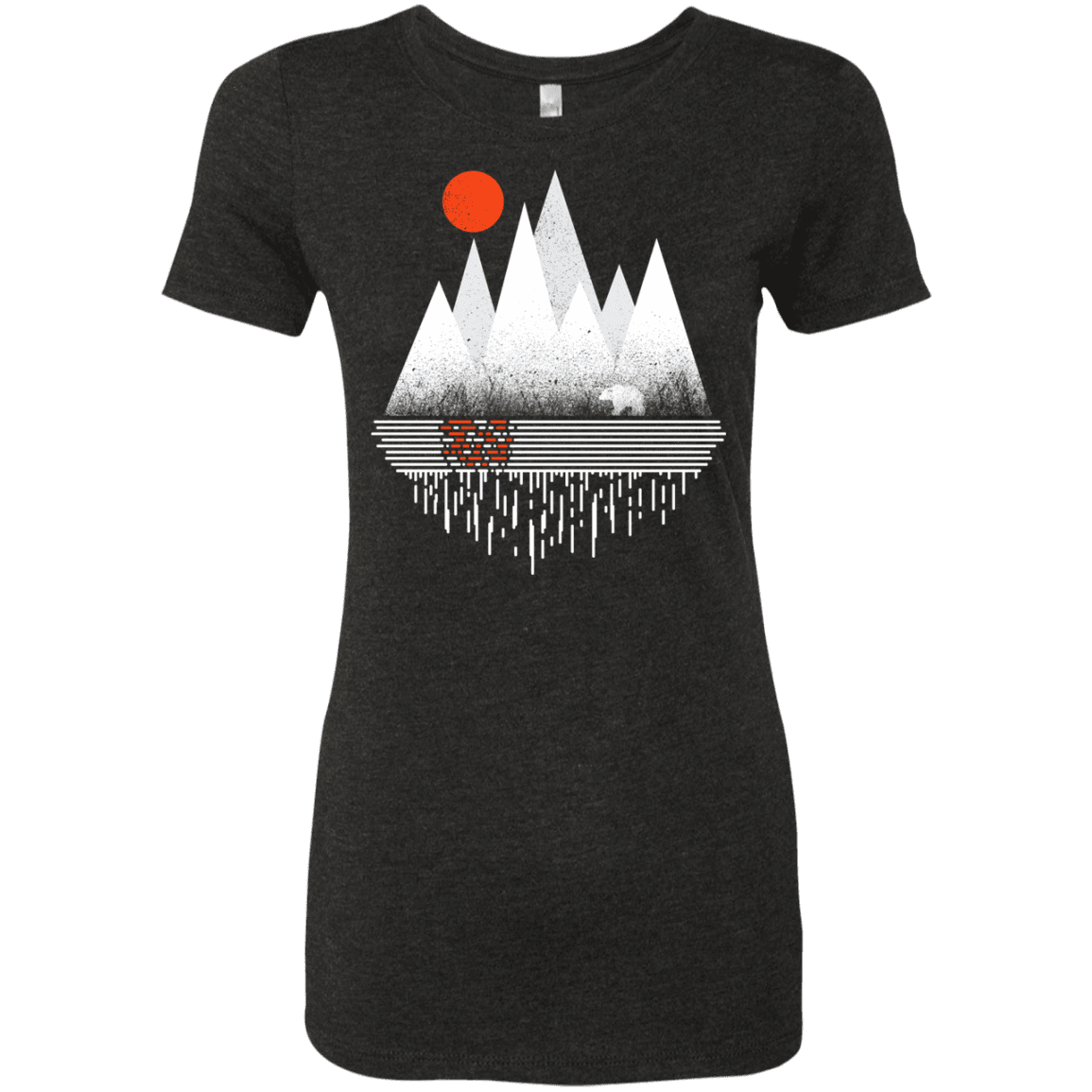 T-Shirts Vintage Black / S Wild Bear Women's Triblend T-Shirt