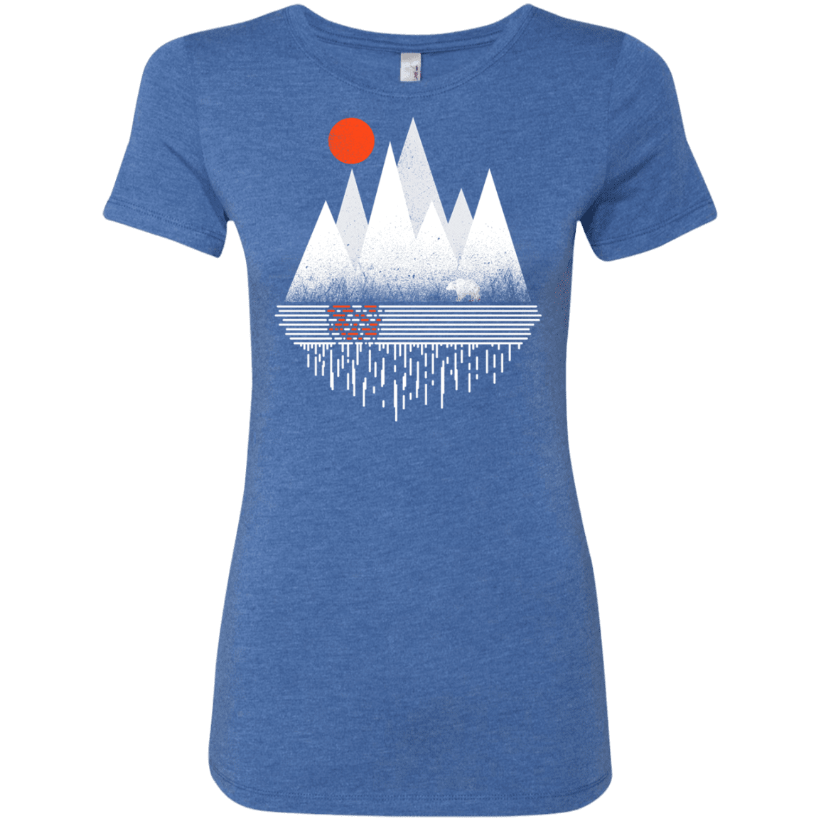 T-Shirts Vintage Royal / S Wild Bear Women's Triblend T-Shirt