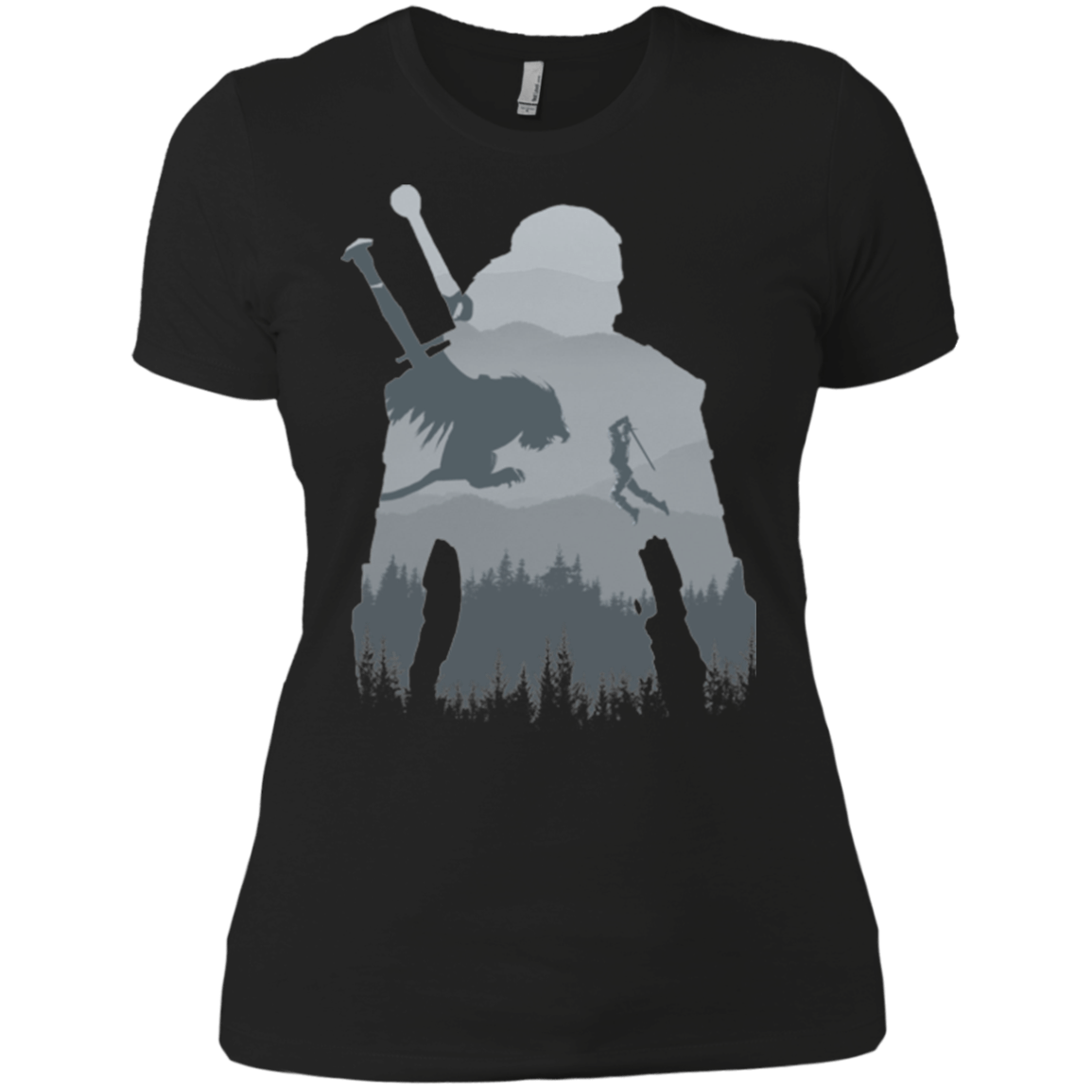 T-Shirts Black / X-Small Wild silhouette Women's Premium T-Shirt