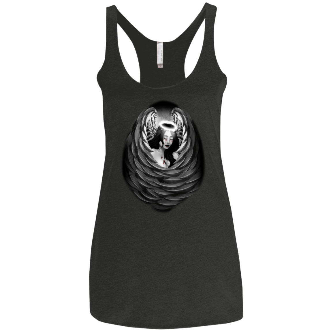 T-Shirts Vintage Black / X-Small Wild Women's Triblend Racerback Tank