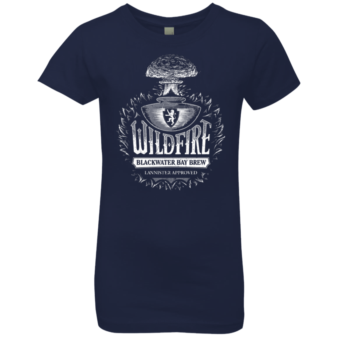 T-Shirts Midnight Navy / YXS Wildfire Girls Premium T-Shirt
