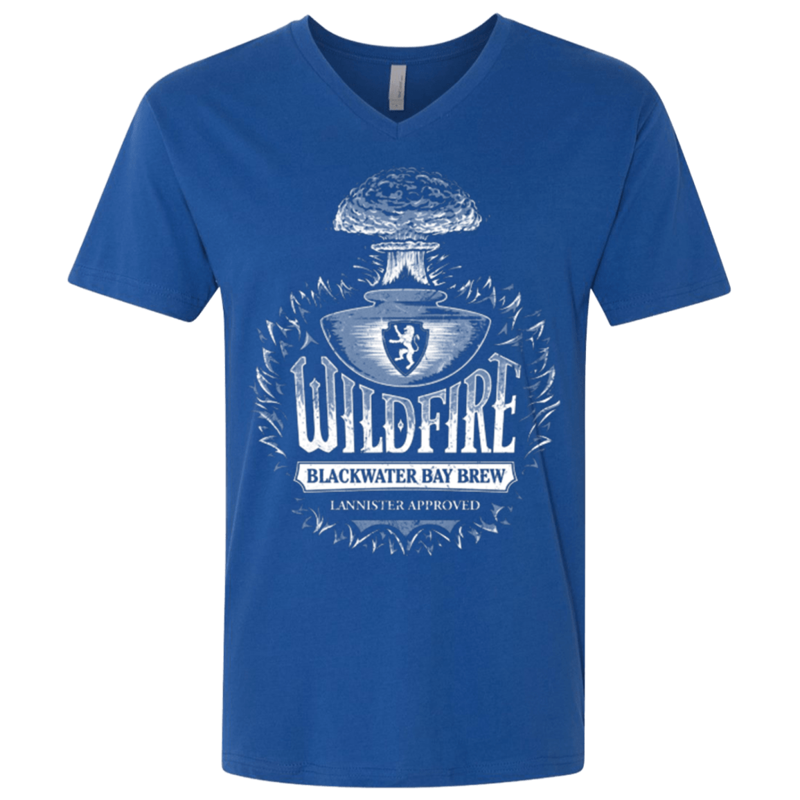 T-Shirts Royal / X-Small Wildfire Men's Premium V-Neck