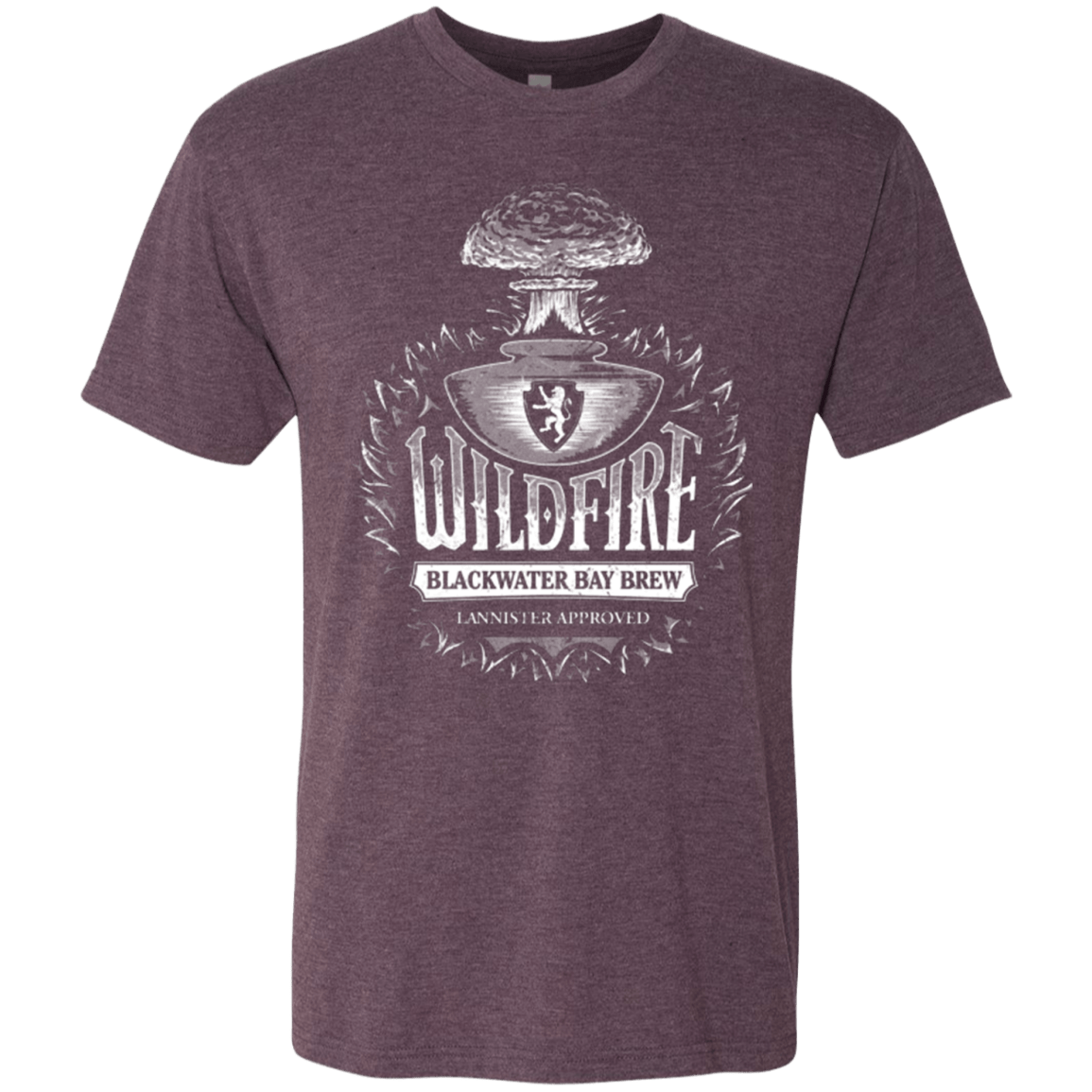T-Shirts Vintage Purple / Small Wildfire Men's Triblend T-Shirt