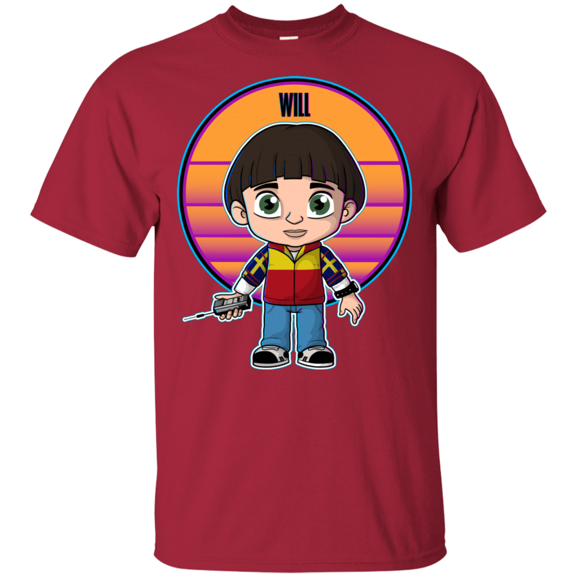 T-Shirts Cardinal / S Will Pop T-Shirt