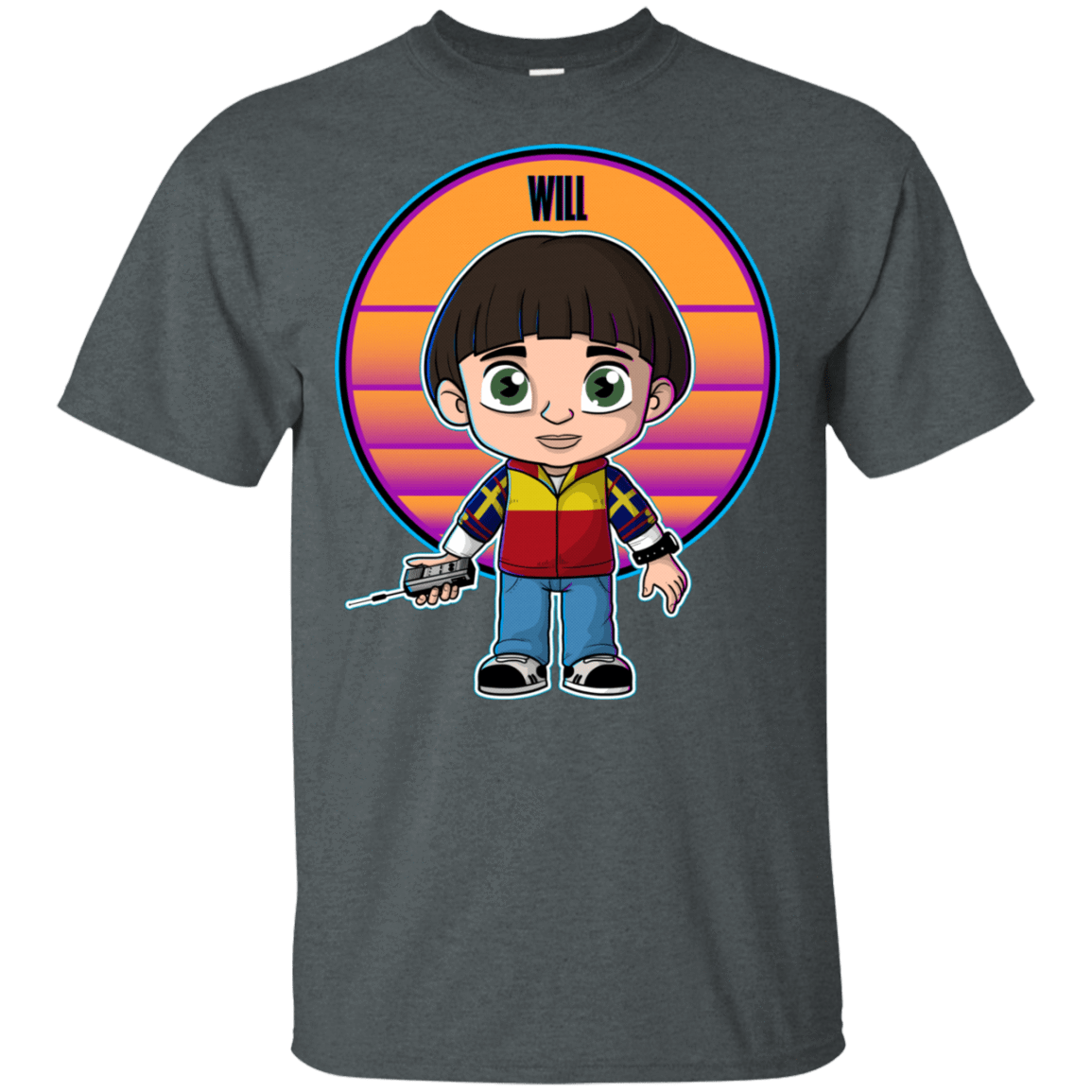 T-Shirts Dark Heather / S Will Pop T-Shirt