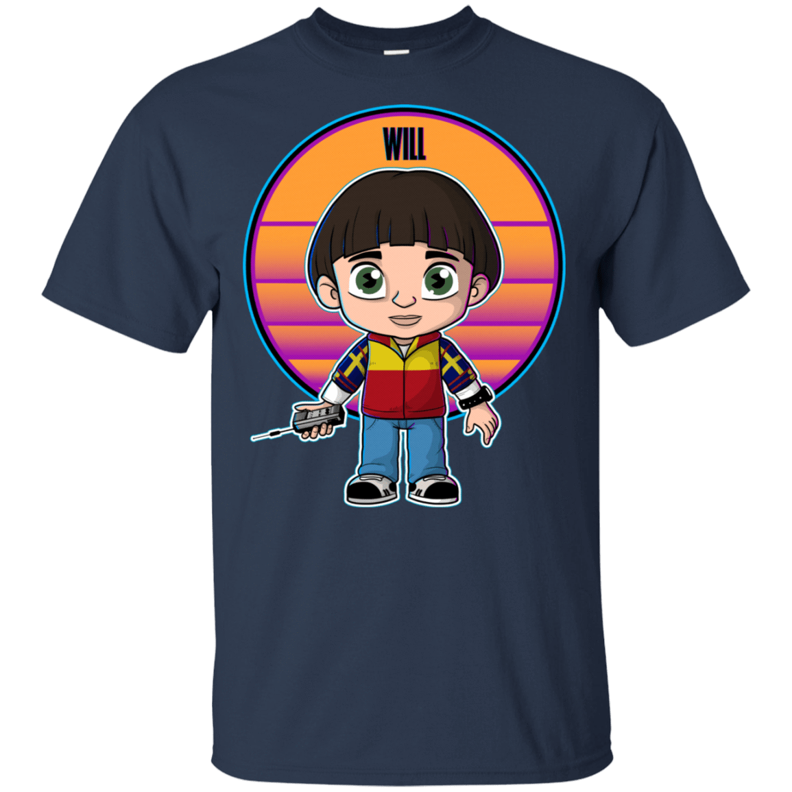 T-Shirts Navy / S Will Pop T-Shirt