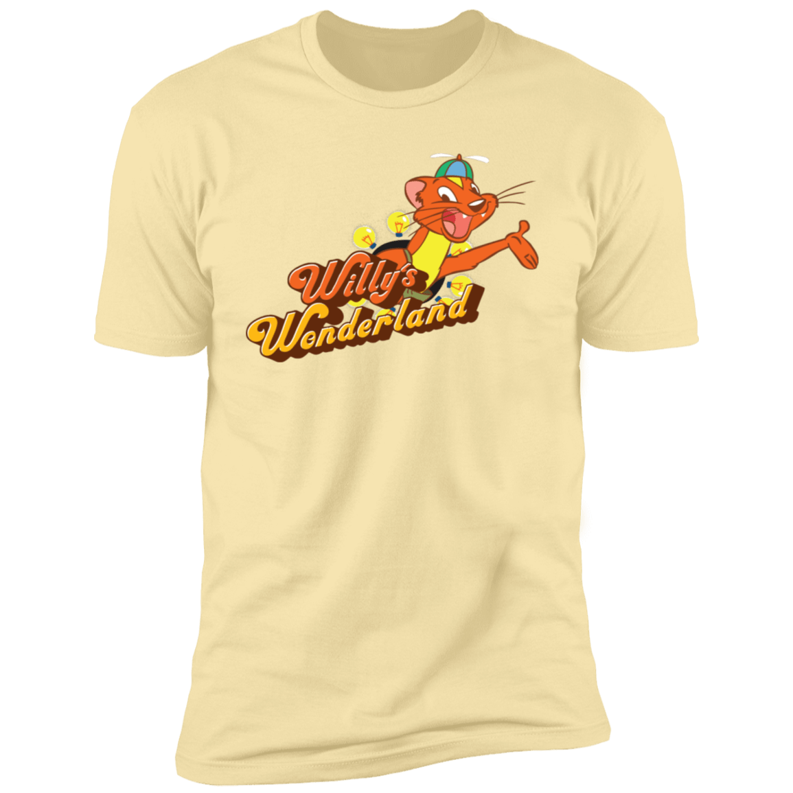 T-Shirts Banana Cream / S Willy's Wonderland Men's Premium T-Shirt