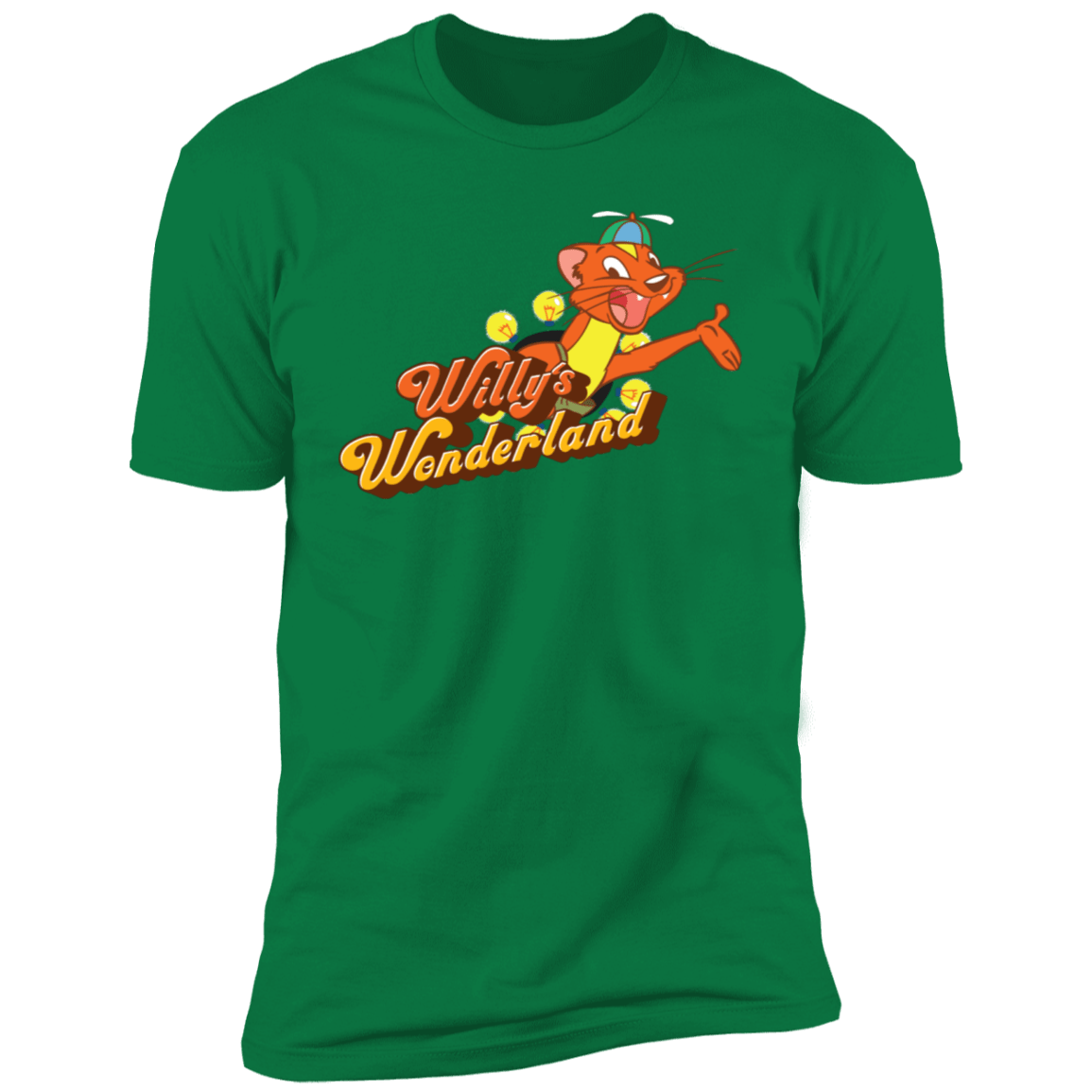 T-Shirts Kelly Green / S Willy's Wonderland Men's Premium T-Shirt