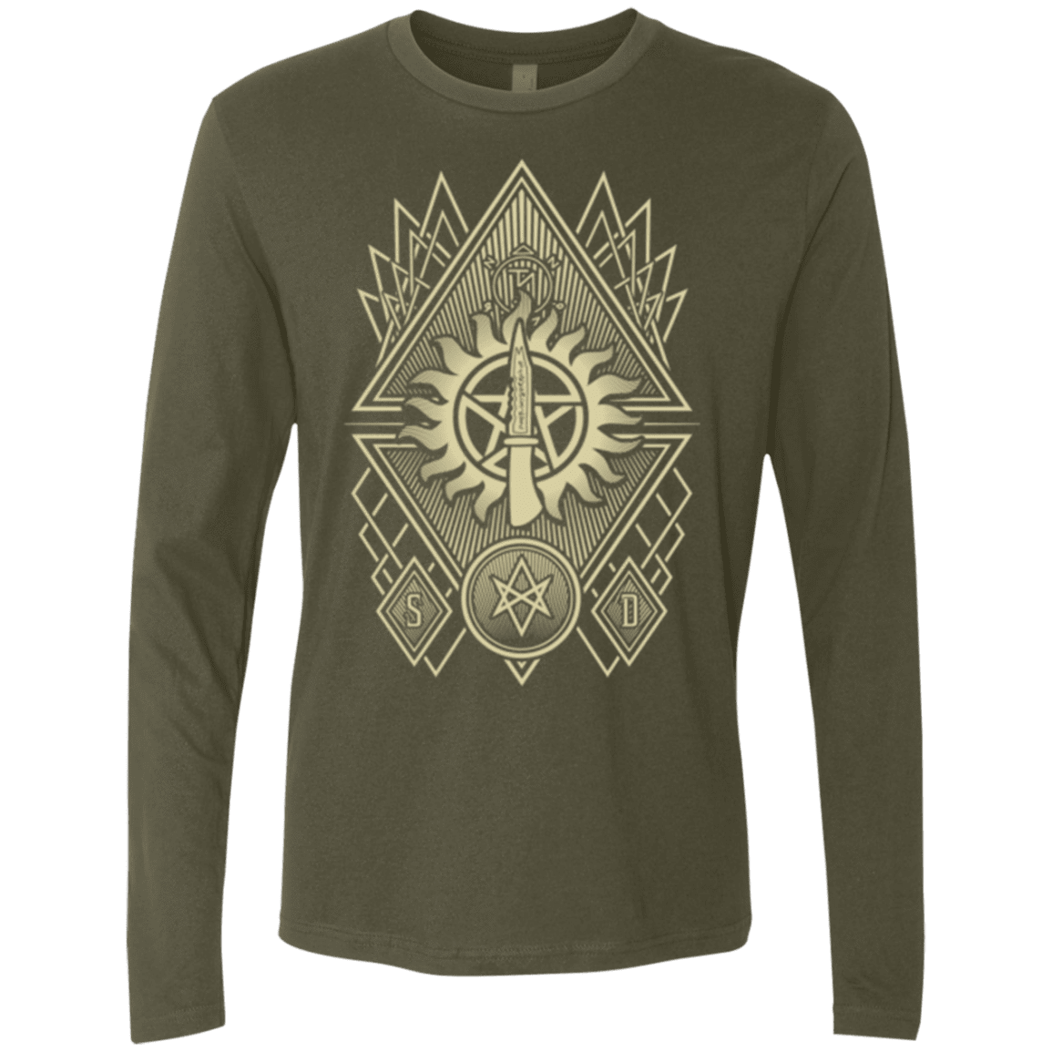 T-Shirts Military Green / Small Winchester Association Men's Premium Long Sleeve