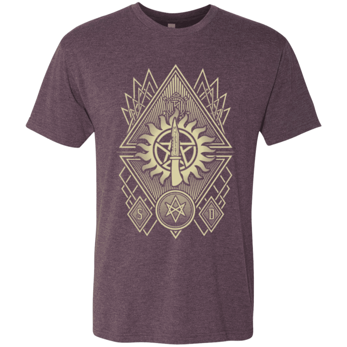 T-Shirts Vintage Purple / Small Winchester Association Men's Triblend T-Shirt