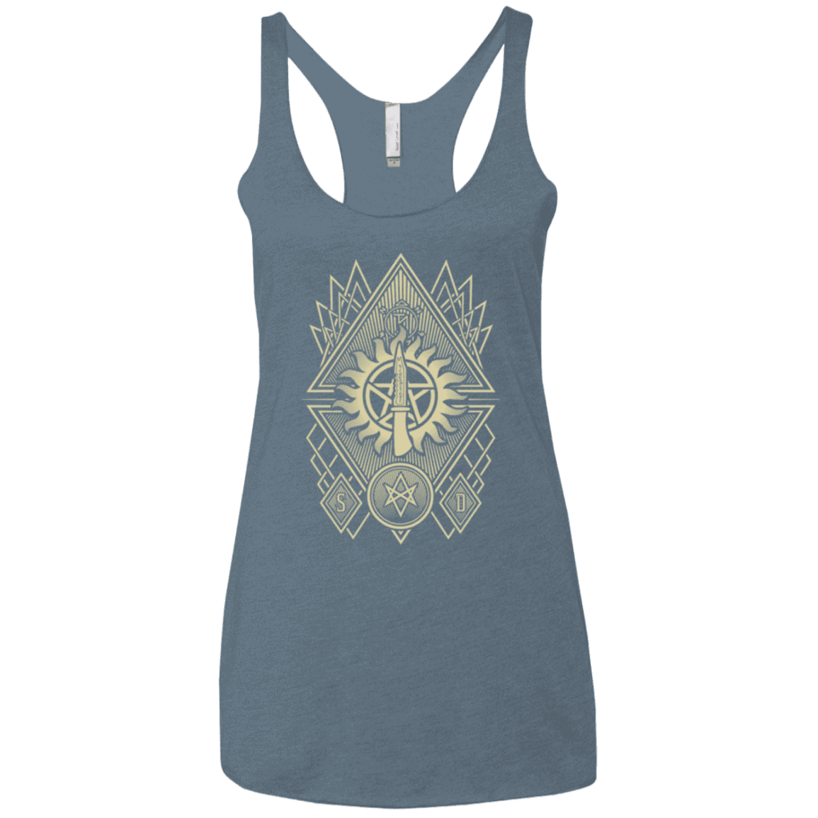 T-Shirts Indigo / X-Small Winchester Association Women's Triblend Racerback Tank