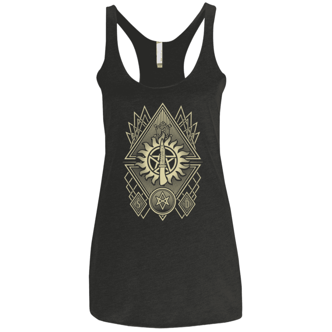 T-Shirts Vintage Black / X-Small Winchester Association Women's Triblend Racerback Tank