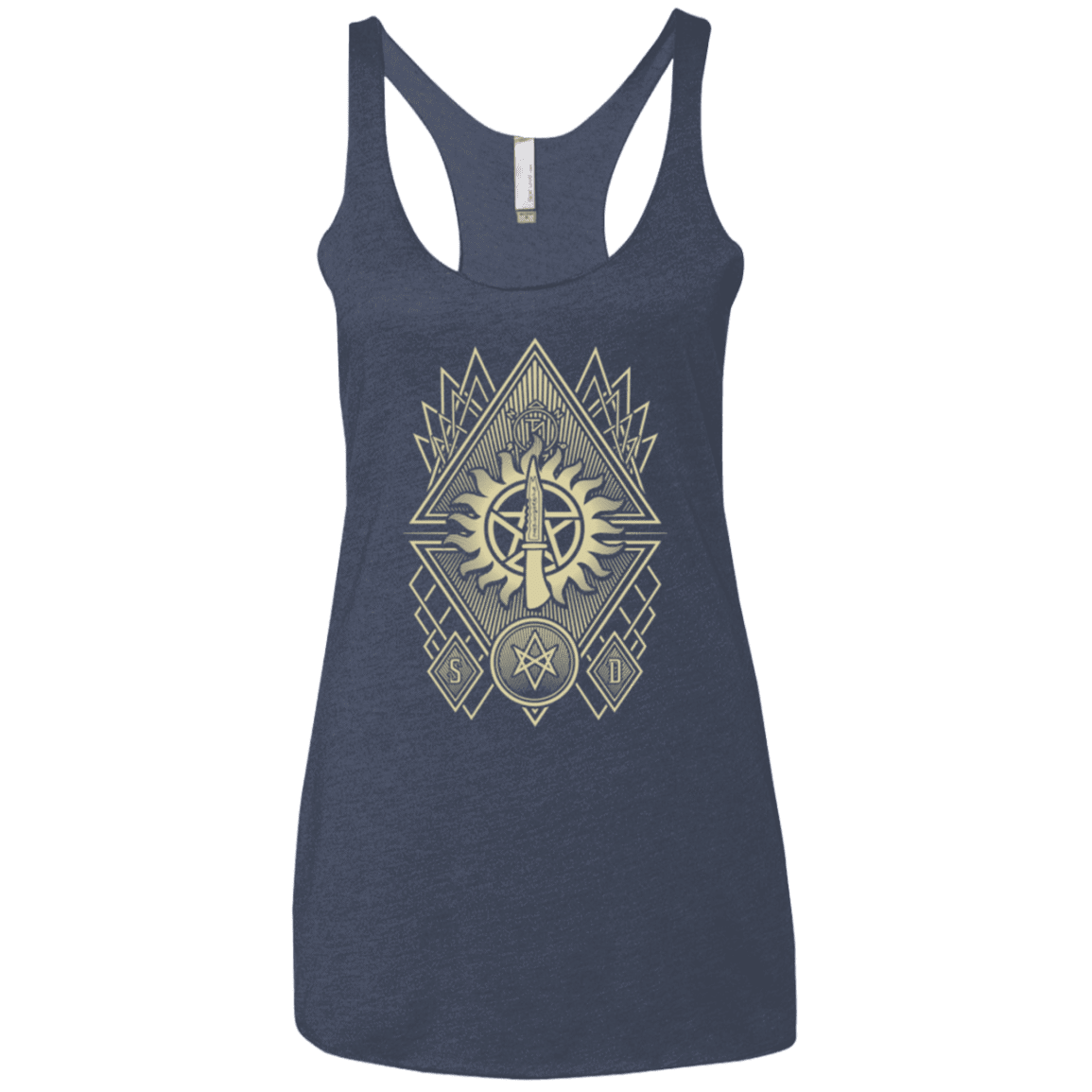 T-Shirts Vintage Navy / X-Small Winchester Association Women's Triblend Racerback Tank