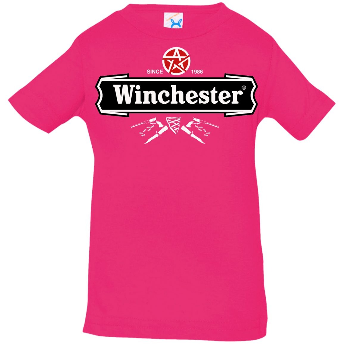 T-Shirts Hot Pink / 6 Months Winchester Beer Infant Premium T-Shirt