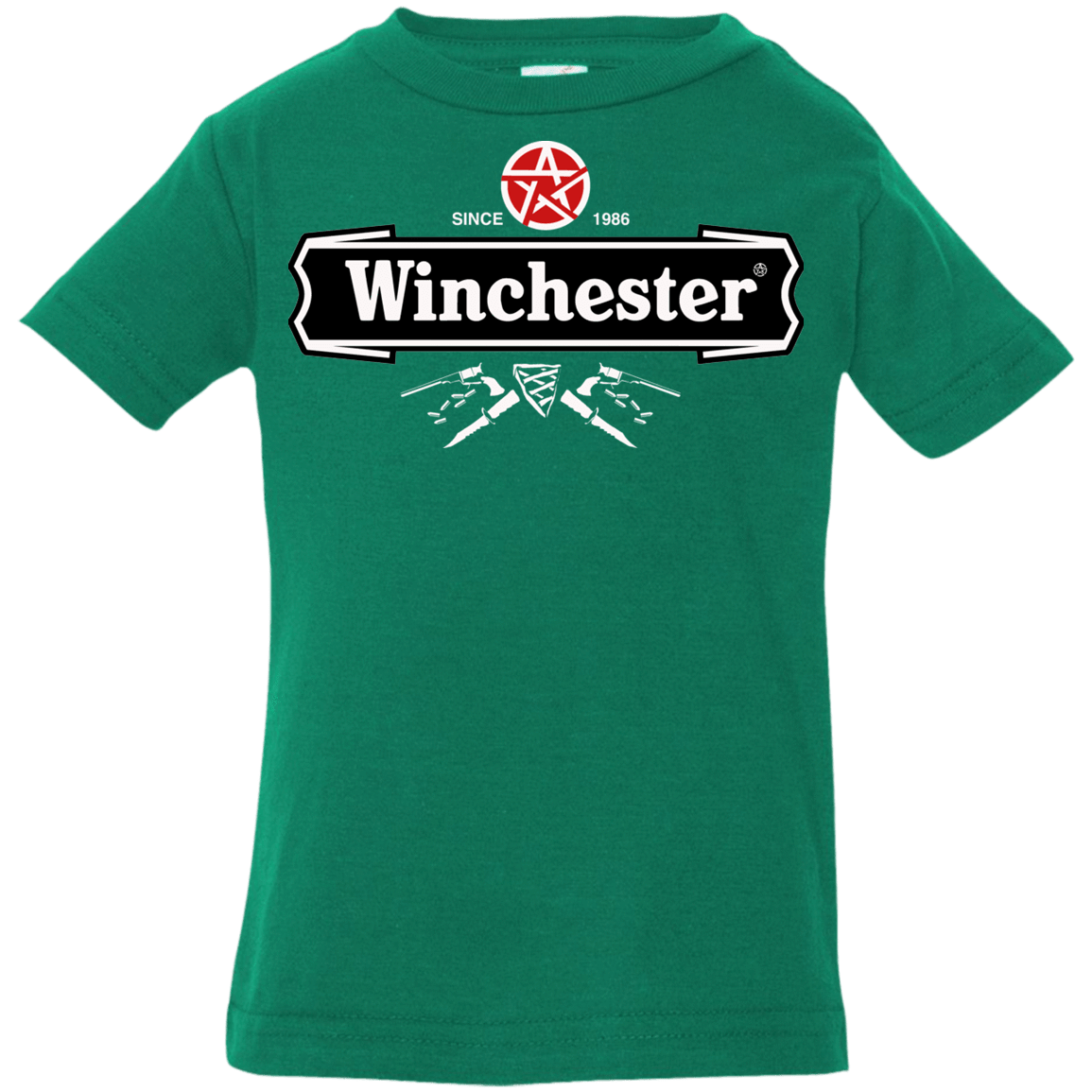 T-Shirts Kelly / 6 Months Winchester Beer Infant Premium T-Shirt