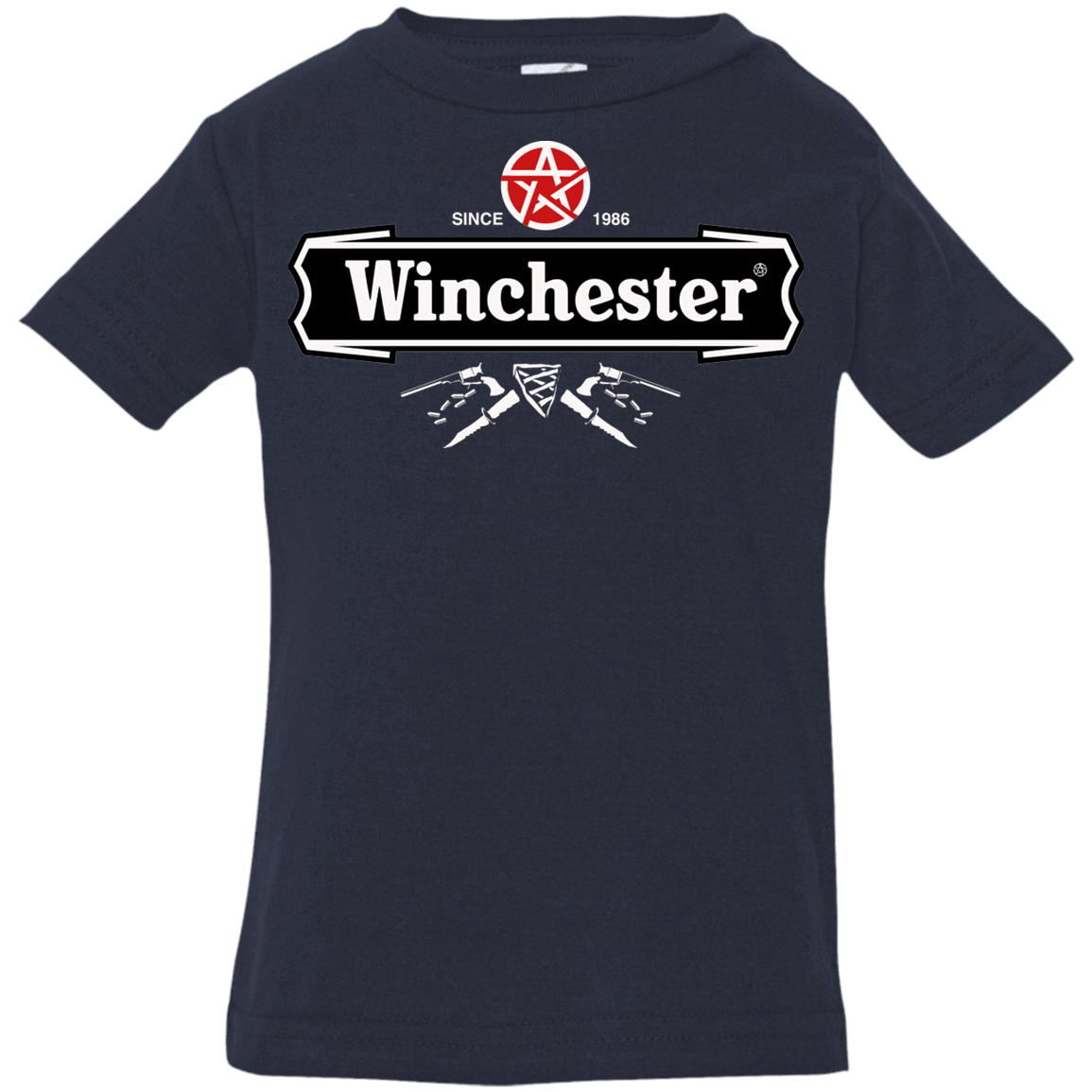 T-Shirts Navy / 6 Months Winchester Beer Infant Premium T-Shirt