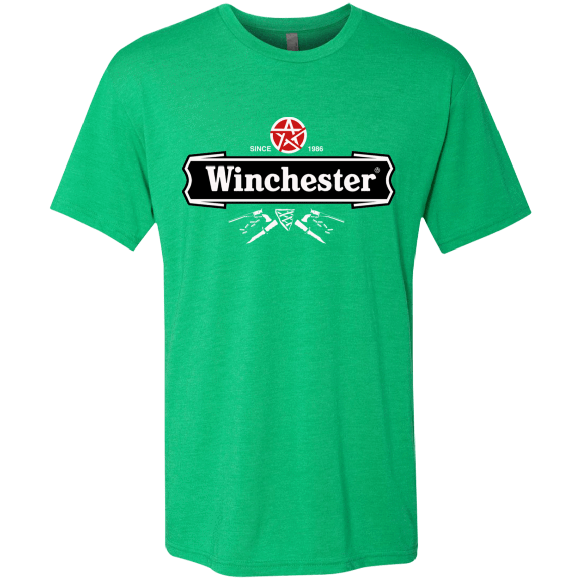 T-Shirts Envy / S Winchester Beer Men's Triblend T-Shirt