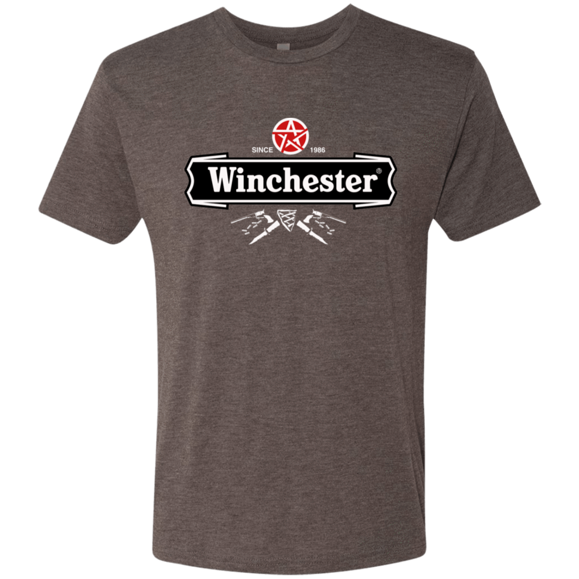 T-Shirts Macchiato / S Winchester Beer Men's Triblend T-Shirt