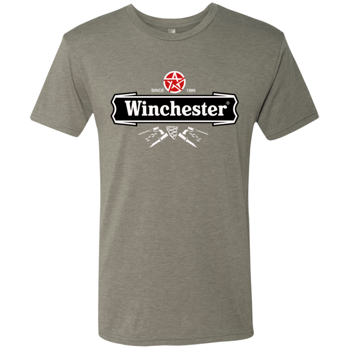 T-Shirts Venetian Grey / S Winchester Beer Men's Triblend T-Shirt