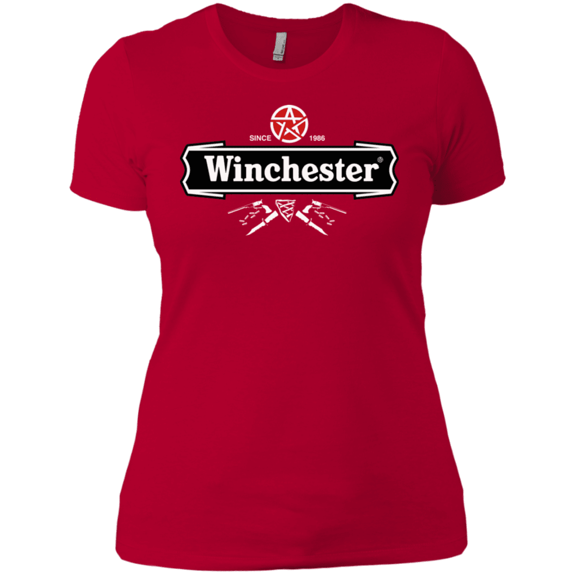T-Shirts Red / X-Small Winchester Beer Women's Premium T-Shirt