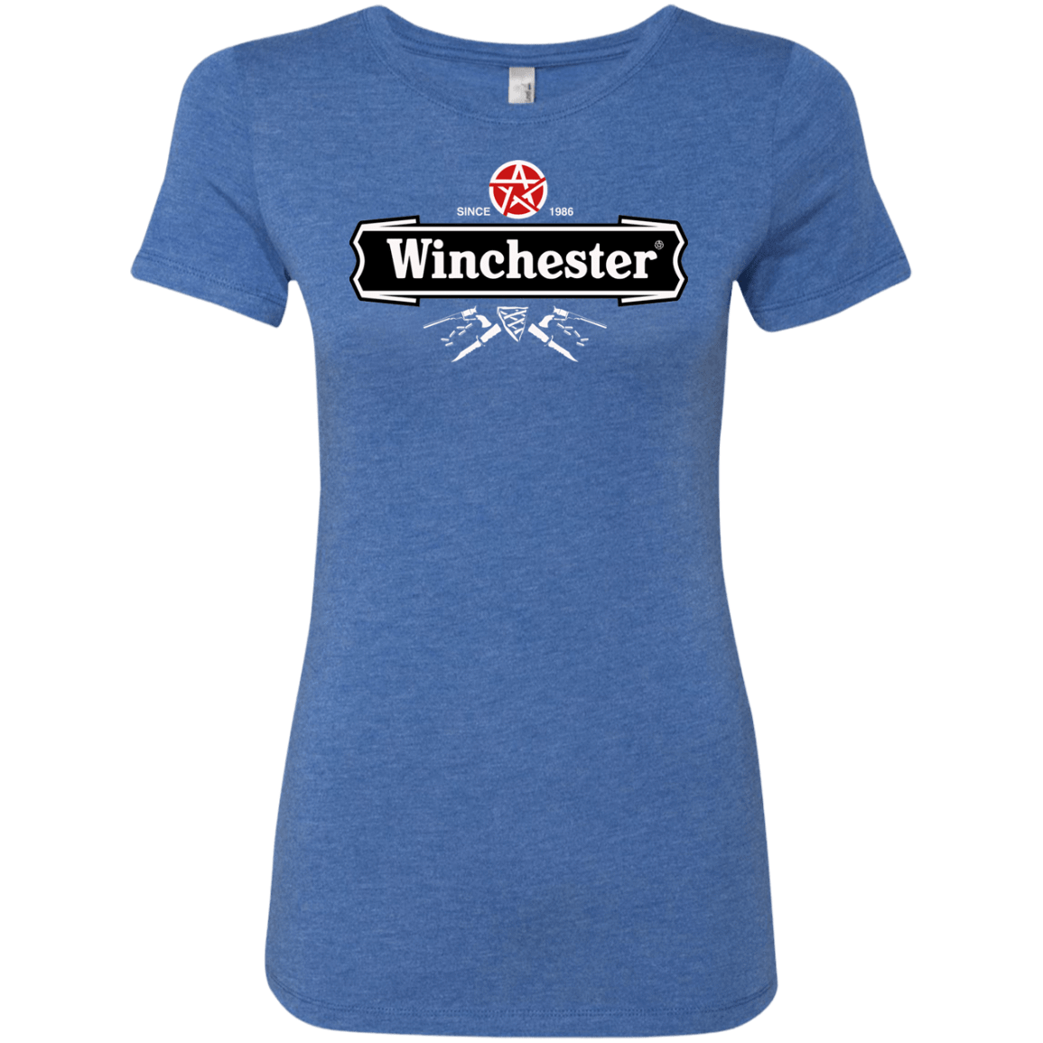 T-Shirts Vintage Royal / S Winchester Beer Women's Triblend T-Shirt