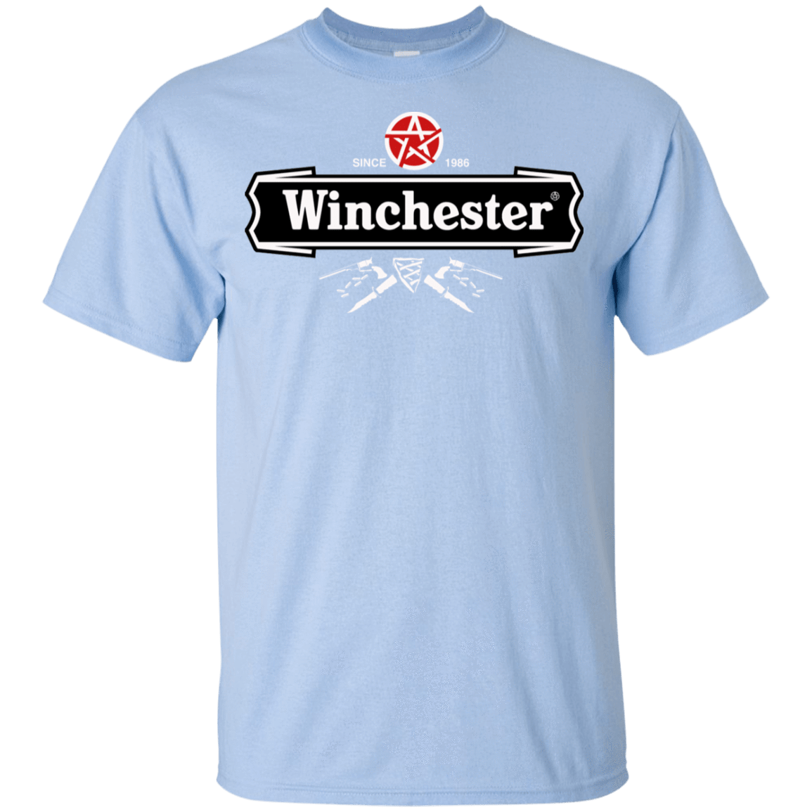 T-Shirts Light Blue / YXS Winchester Beer Youth T-Shirt