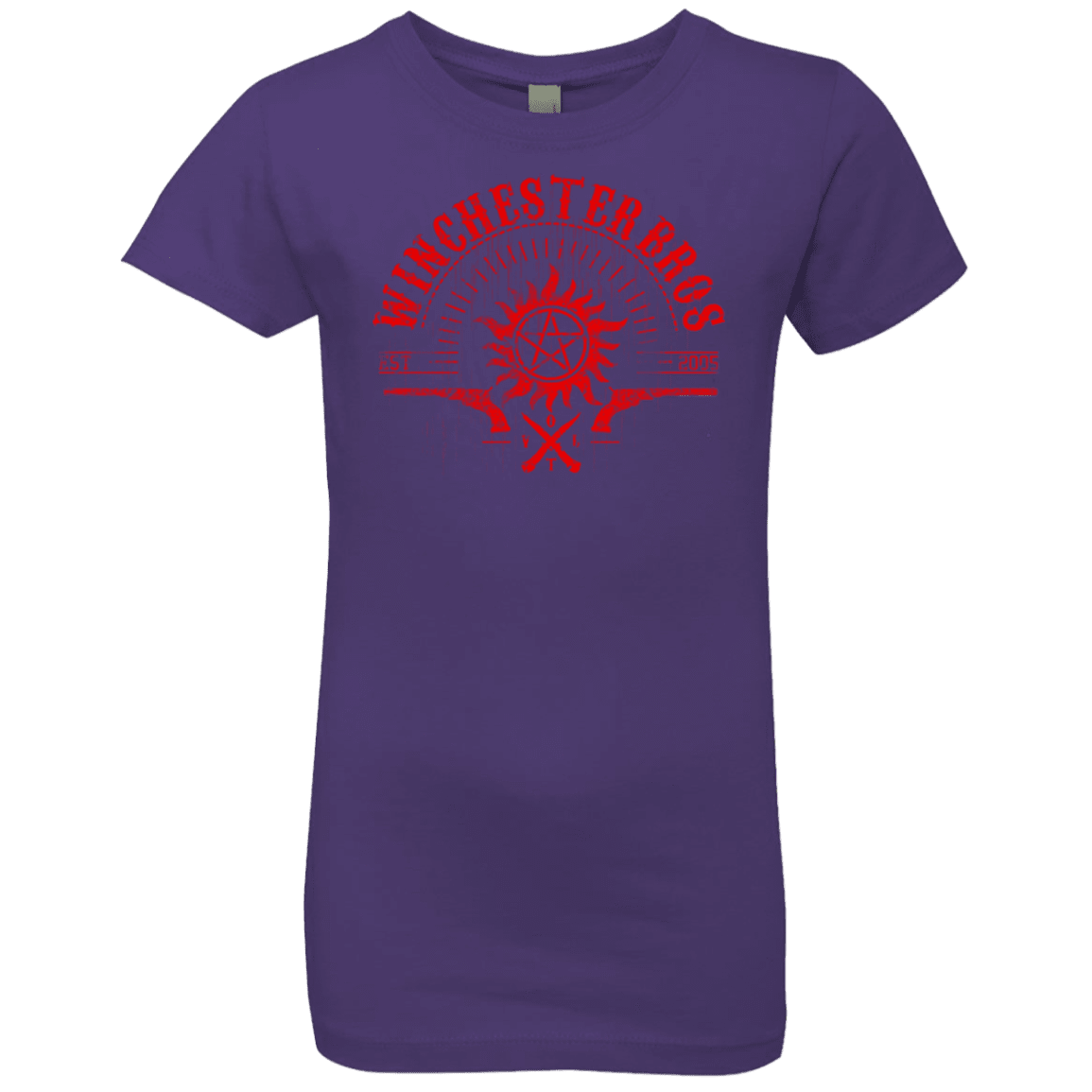 T-Shirts Purple Rush / YXS Winchester bros Girls Premium T-Shirt
