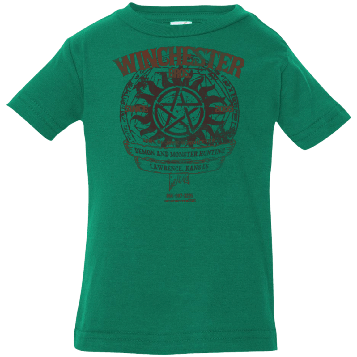 T-Shirts Kelly / 6 Months Winchester Bros Infant PremiumT-Shirt