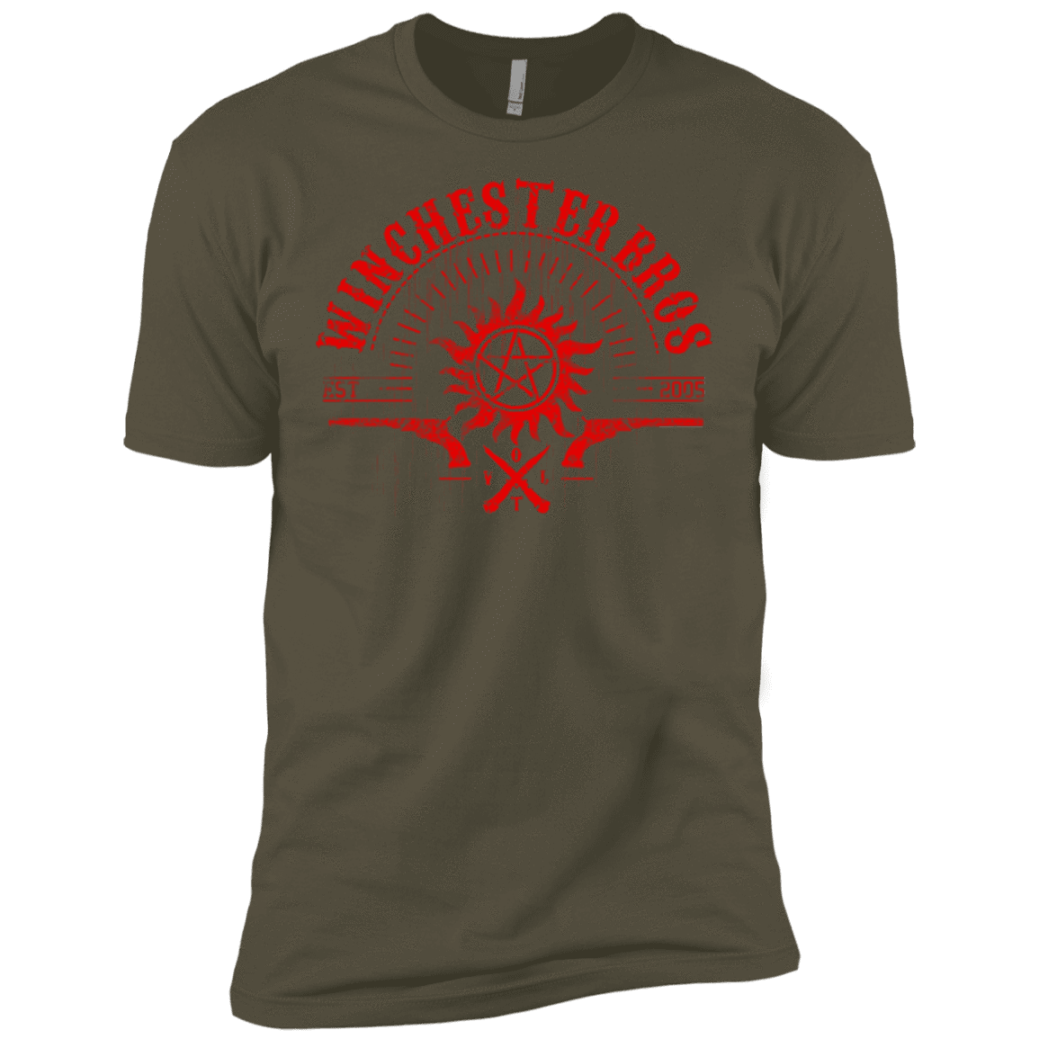 T-Shirts Military Green / X-Small Winchester bros Men's Premium T-Shirt