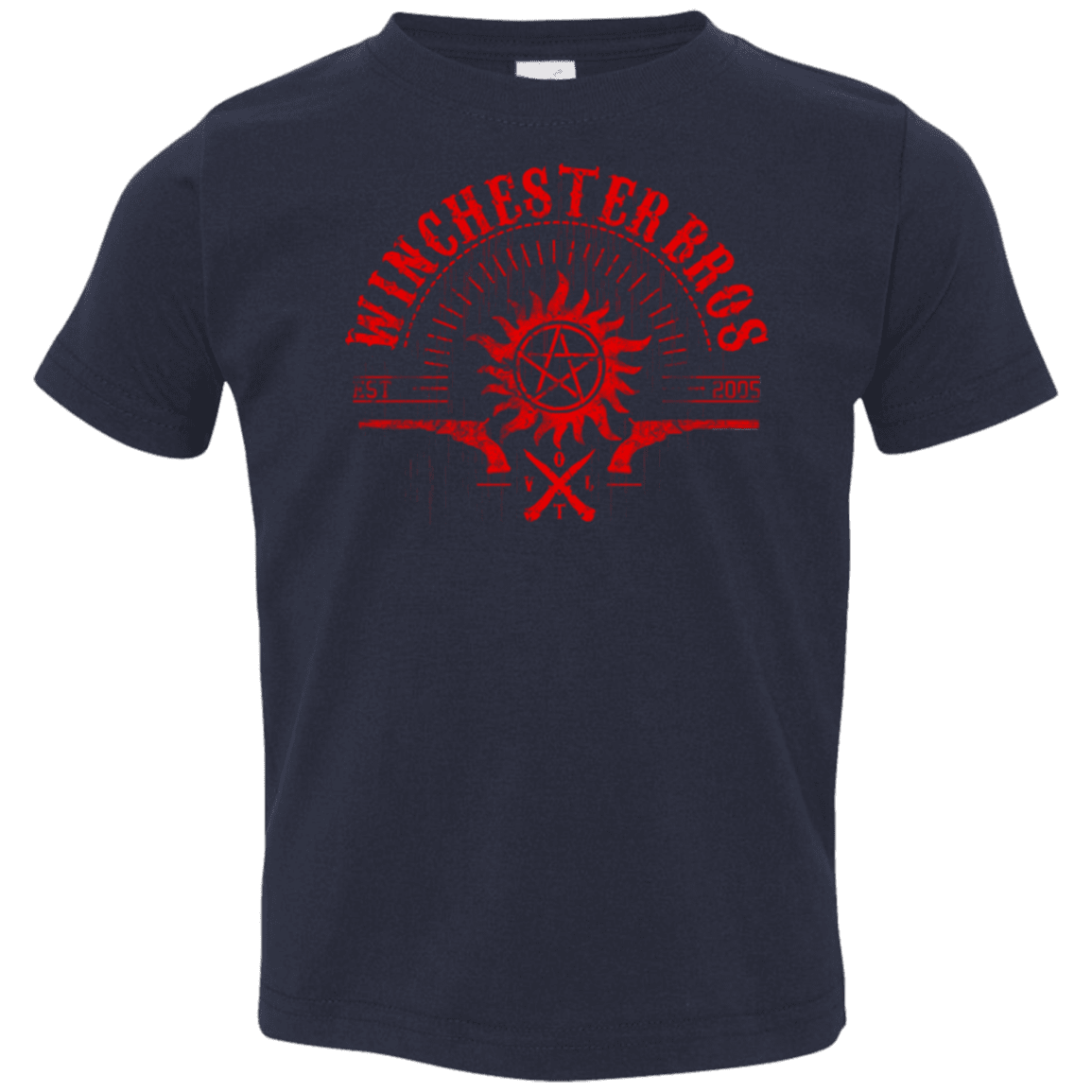 T-Shirts Navy / 2T Winchester bros Toddler Premium T-Shirt