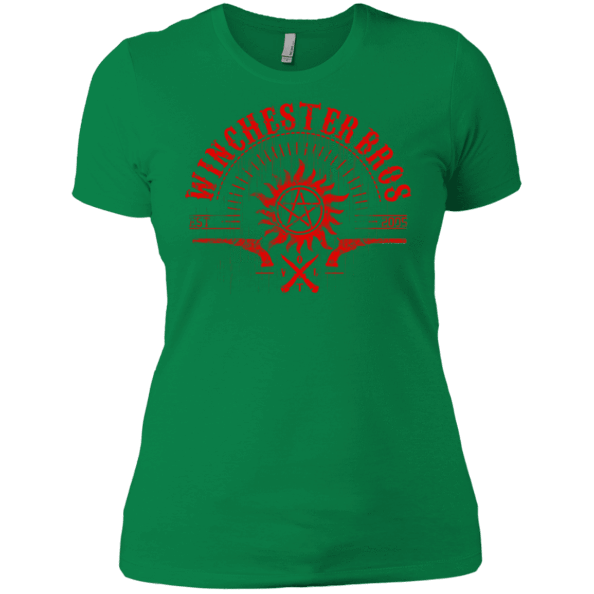 T-Shirts Kelly Green / X-Small Winchester bros Women's Premium T-Shirt