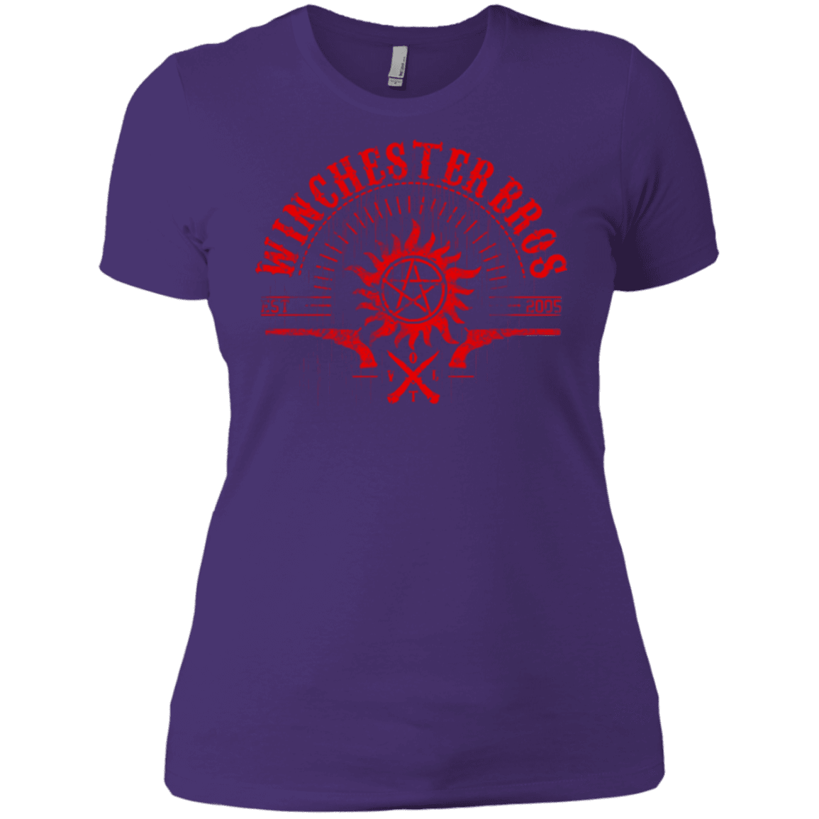 T-Shirts Purple / X-Small Winchester bros Women's Premium T-Shirt
