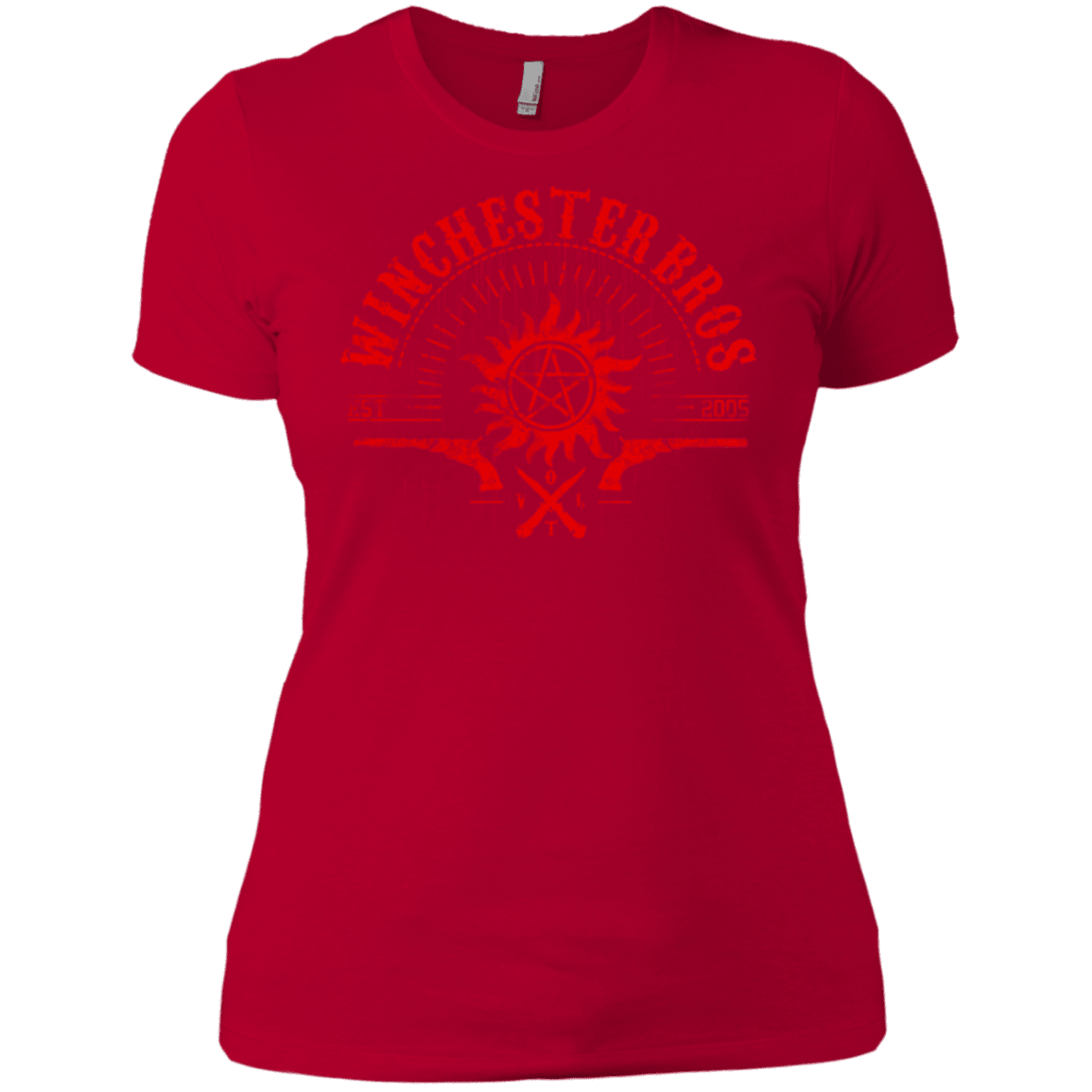 T-Shirts Red / X-Small Winchester bros Women's Premium T-Shirt