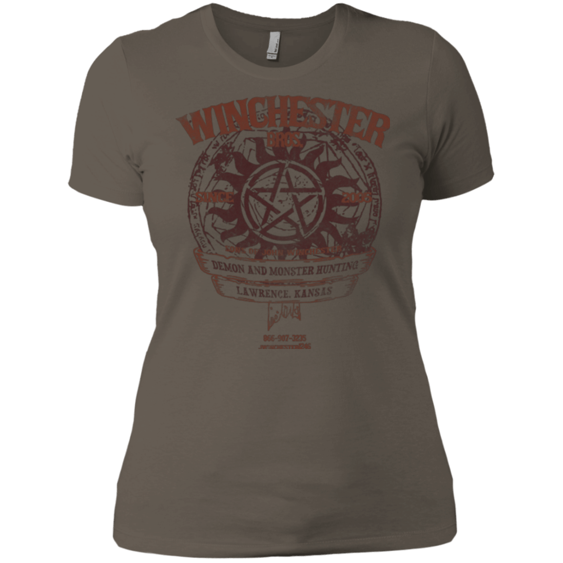 T-Shirts Warm Grey / X-Small Winchester Bros Women's Premium T-Shirt