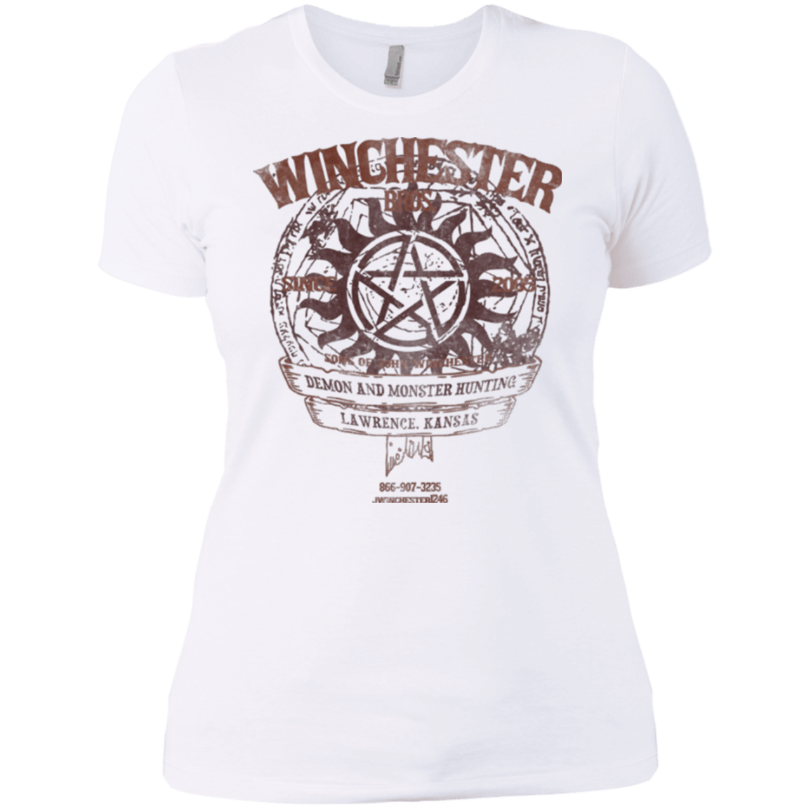 T-Shirts White / X-Small Winchester Bros Women's Premium T-Shirt
