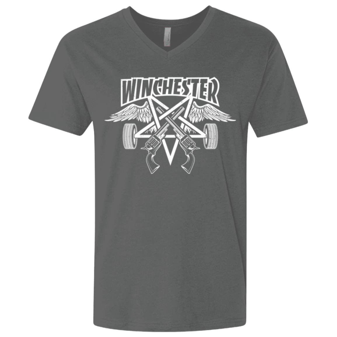 T-Shirts Heavy Metal / X-Small WINCHESTER Men's Premium V-Neck