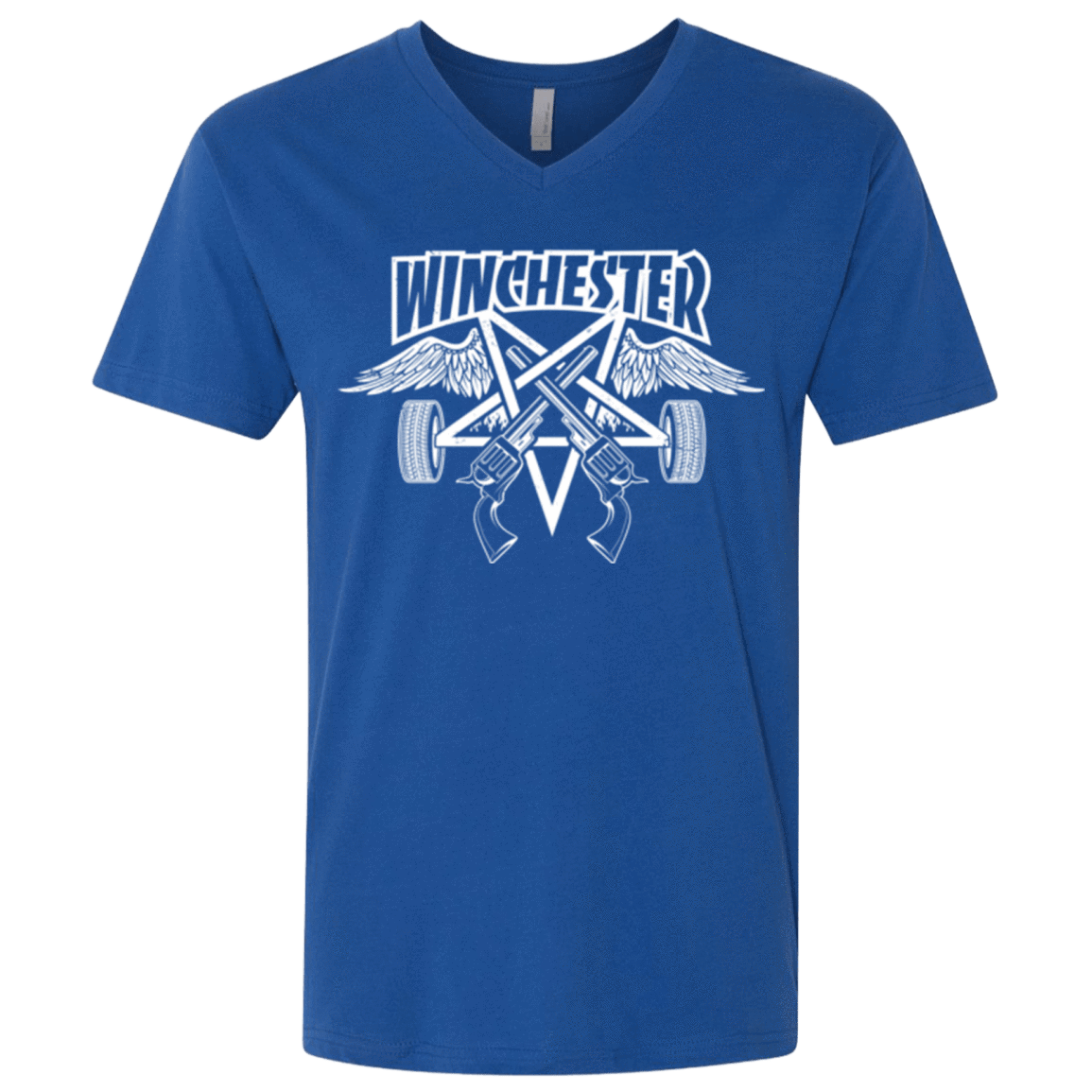 T-Shirts Royal / X-Small WINCHESTER Men's Premium V-Neck