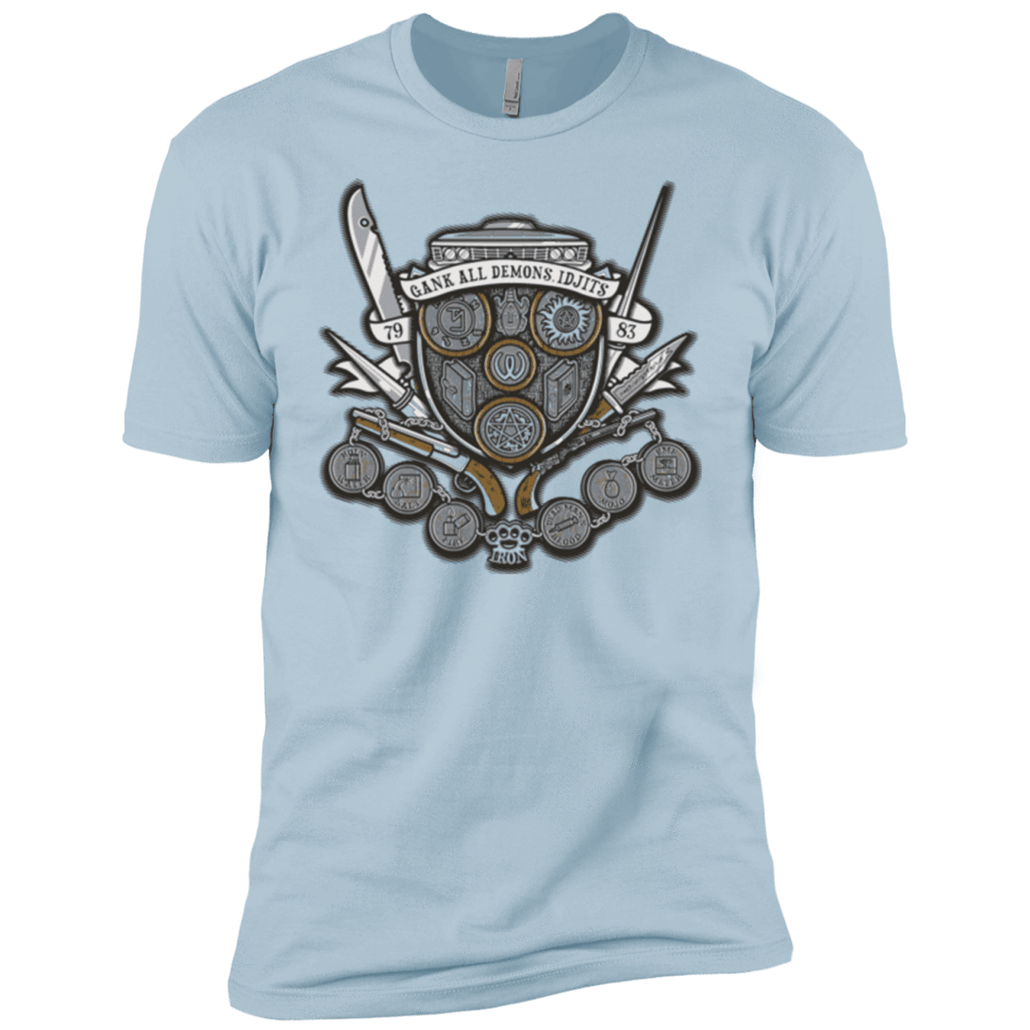 T-Shirts Light Blue / YXS Winchester's Crest Boys Premium T-Shirt