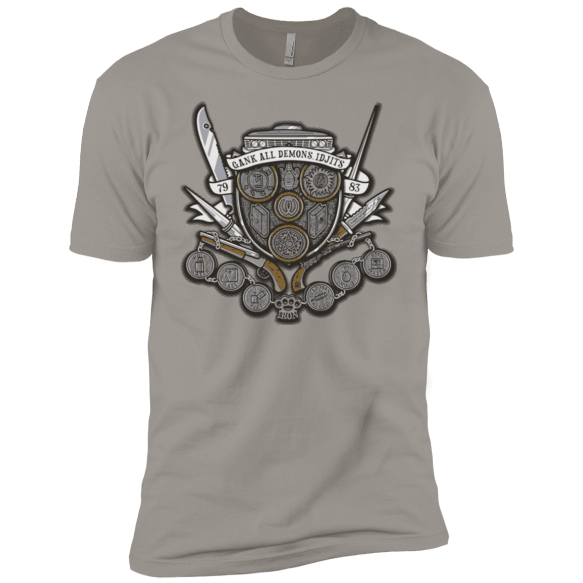 T-Shirts Light Grey / YXS Winchester's Crest Boys Premium T-Shirt