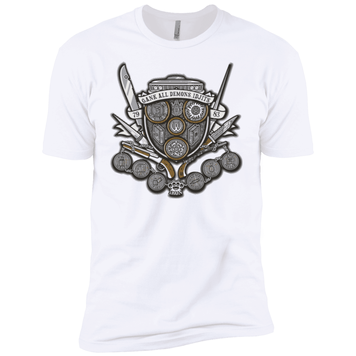T-Shirts White / YXS Winchester's Crest Boys Premium T-Shirt